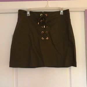 Michael Khors Size 12 Army Green Skirt